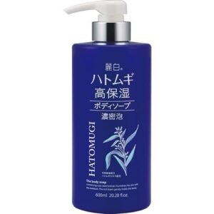 Reihaku Hatomugi Body Soap Moisture - Blue (600ml)