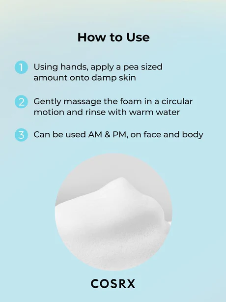 COSRX Low pH Good Morning Cleanser - 150ml - Image 5